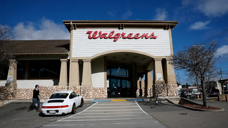 A view of a Walgreens store