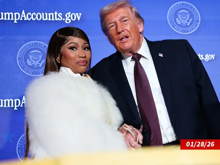 nicki minaj donald trump getty