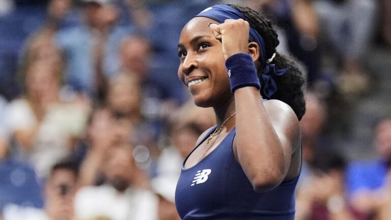 US Open: Coco Gauff makes storming start while Serena and Venus Williams are drawn to face Maya Joint and Chan Hao-Ching in women’s doubles | Tennis News