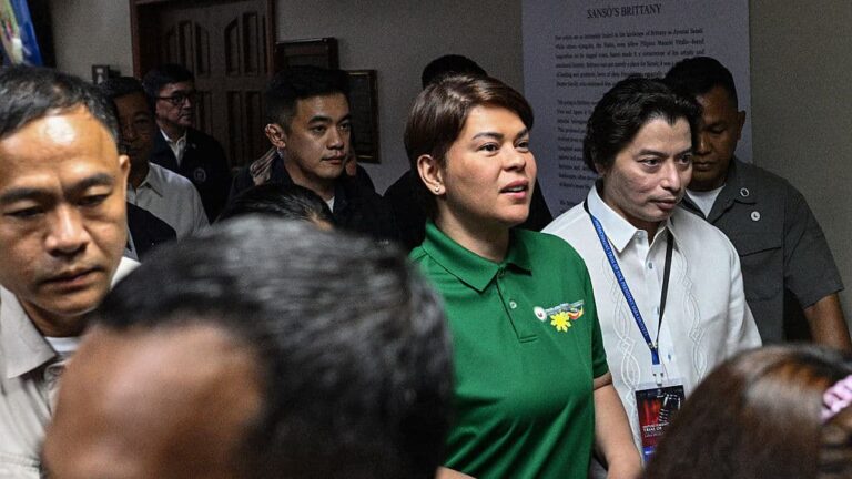 Philippines' Vice President Sara Duterte Faces Arrest Over Alleged Grave Threat to President Marcos
