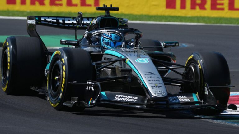 Italian GP: George Russell fastest in Practice Two as Mercedes edge ahead of fast-starting Ferrari at Monza | F1 News