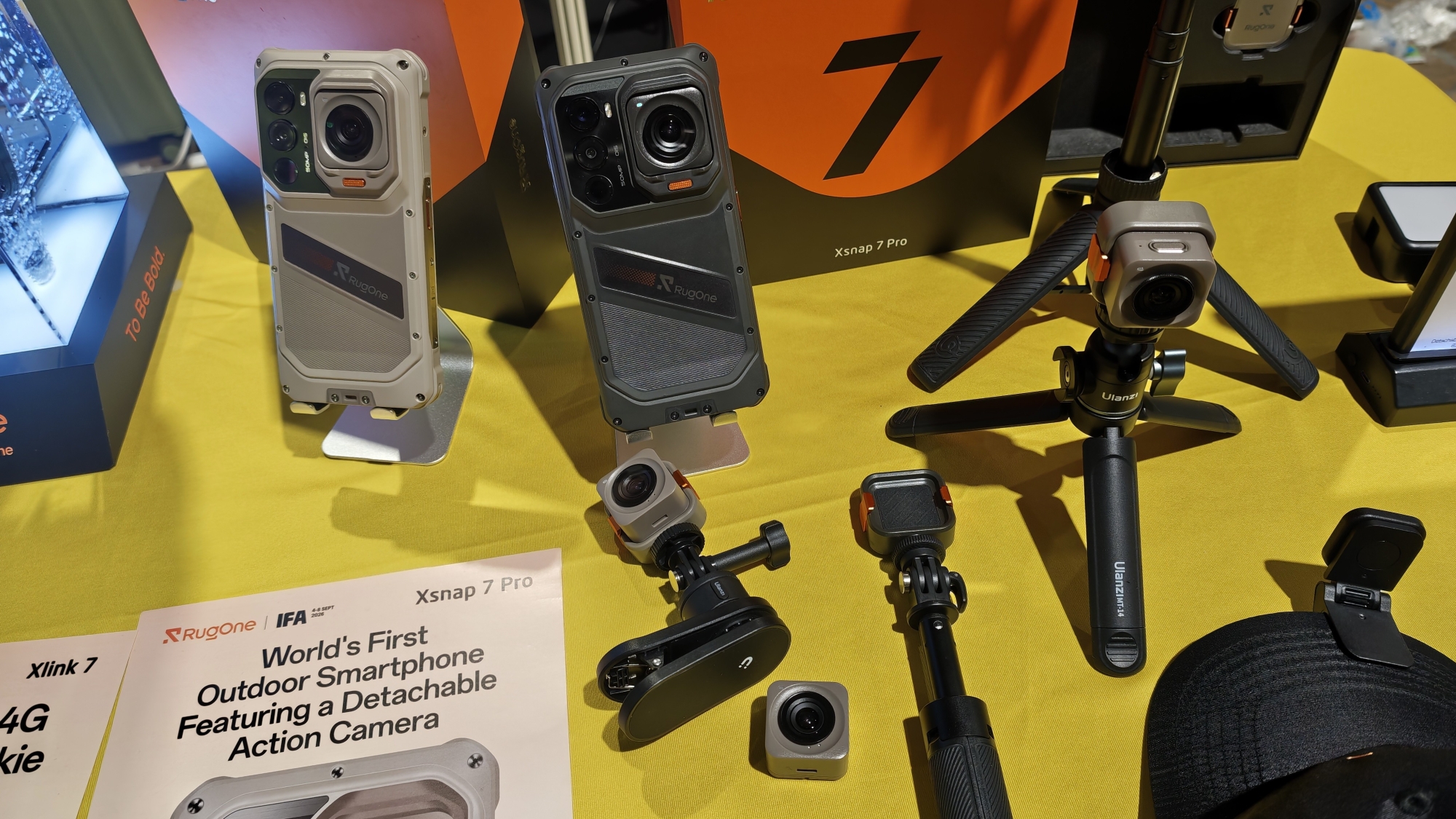 RugOne Xsnap 7 Pro colors and accessories