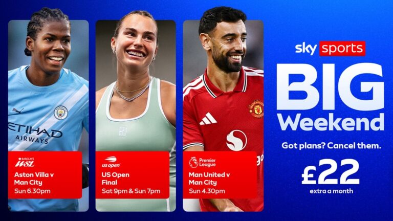 How to watch Premier League, WSL, Spanish Grand Prix, US Open finals, Solheim Cup and NFL with Sky Sports and NOW | Football News