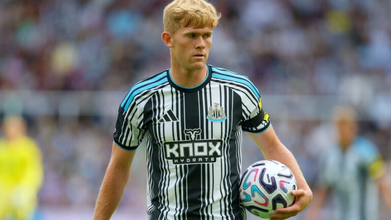 Lewis Hall: Newcastle United left-back signs long-term contract at St James’ Park | Football News