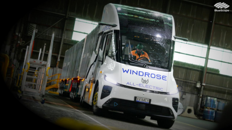 Australia Receives First Sold Electric Semi-Trucks: Windrose E700 Cuts Costs 84 Percent