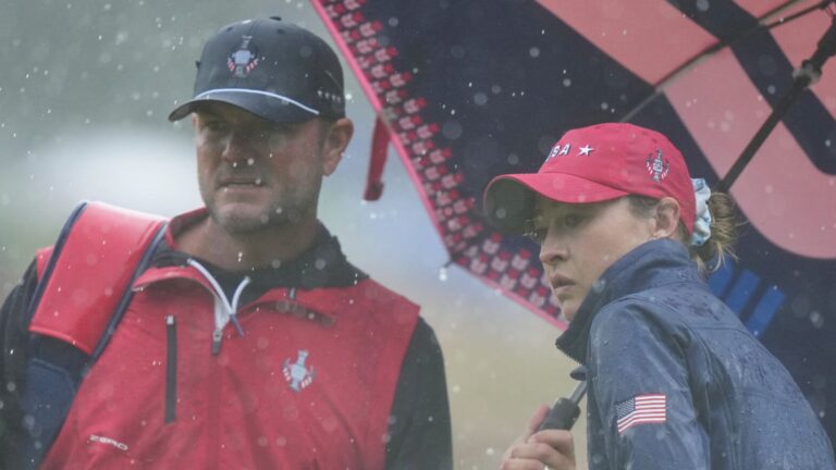 Solheim Cup LIVE! Latest scores, updates, highlights from Sunday singles as Team Europe face Team USA on rainy final day | Golf News