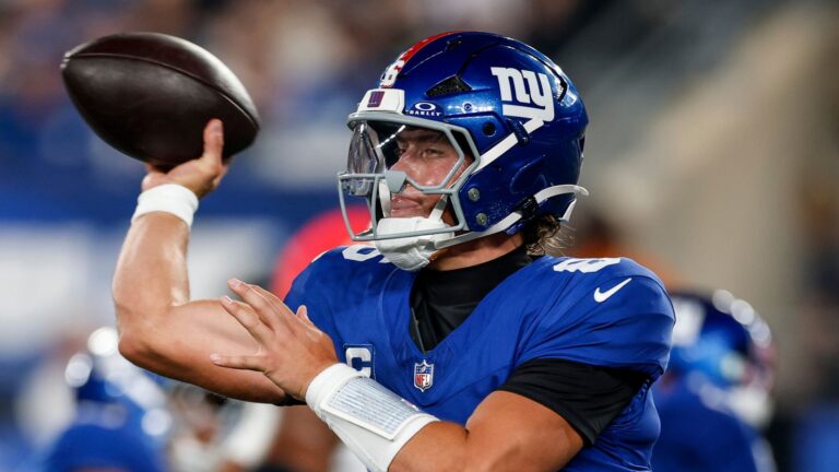 New York Giants begin their season with 28-20 victory over Dallas Cowboys in John Harbaugh’s first game as coach | NFL News