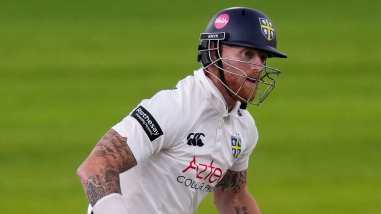 County Championship: Ben Stokes makes half-century for Durham while Surrey skittled for 115 by Glamorgan – round-up | Cricket News