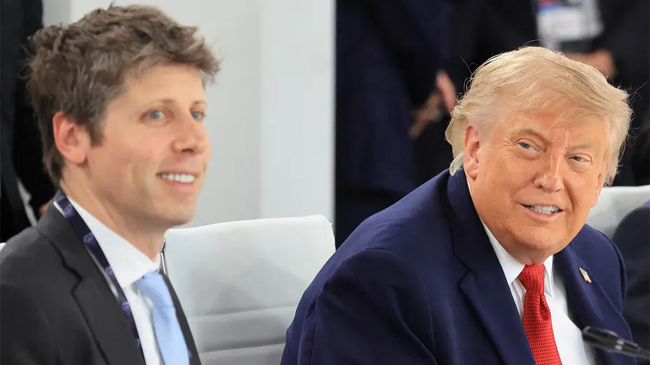 President Donald Trump and OpenAI CEO Sam Altman