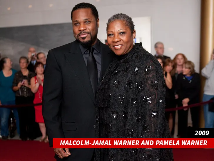 Malcolm-Jamal Warner and Pamela Warner 2009 getty 1