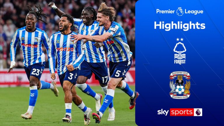 Coventry survive late Forest VAR controversy to claim first PL win in 25 years