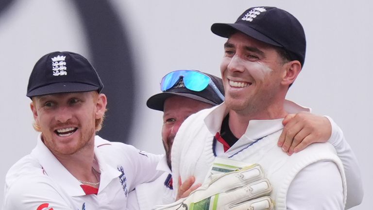Jordan Cox (left) and Dan Lawrence (right) impressed during the Pakistan Test series