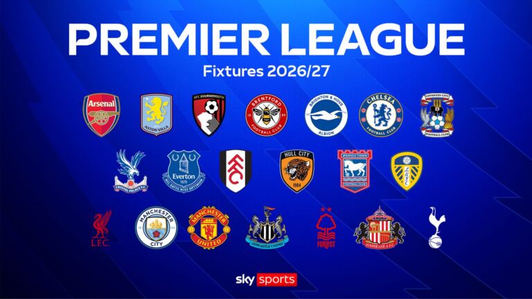 Premier League fixtures on Sky Sports: Liverpool vs Man Utd and Arsenal vs Man City in November | Football News