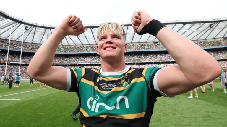 Henry Pollock: England star signs new multi-year deal with Northampton Saints to stay with defending PREM champions | Rugby Union News