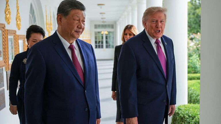 Trump and Xi Meet Ahead of State Dinner With Top A.I. Leaders