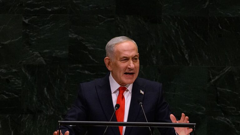 Netanyahu Dismisses Gaza Genocide Allegations as Dozens of U.N. Delegates Walk Out