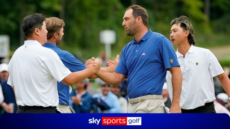 How Scheffler and Burns edged Lee and Im to claim key point for Team USA