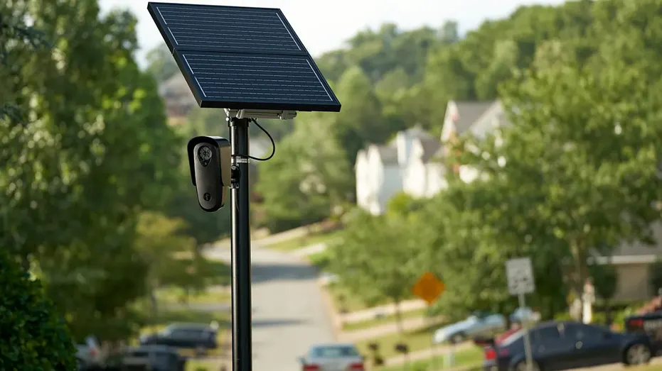 A Flock Safety camera