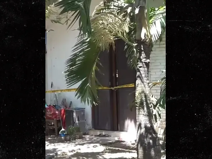 Damien John Shaw caution tape