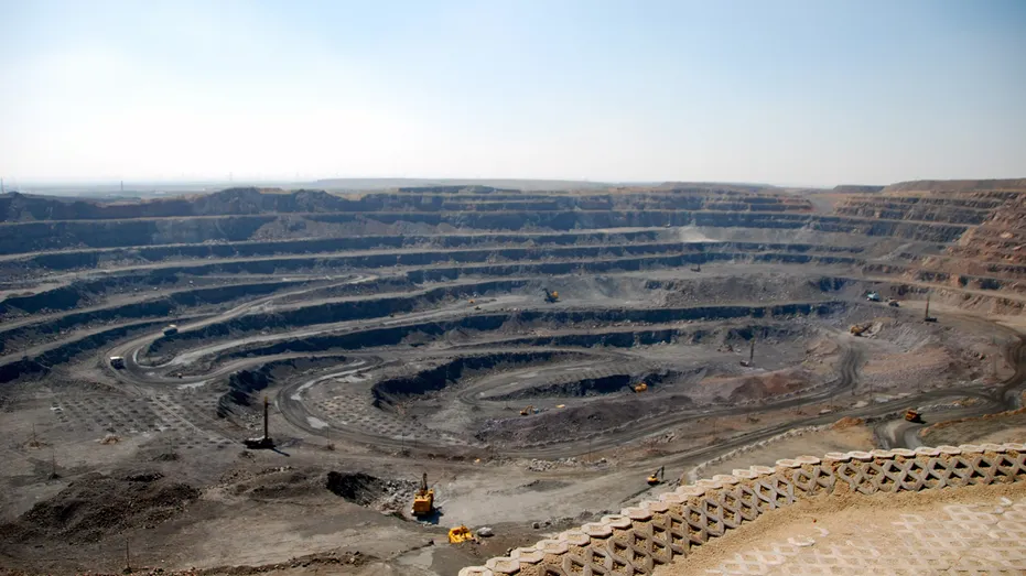 Rare-earth mine in Baiyun'ebo or Bayan Obo, China