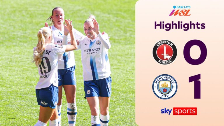 Man City continue perfect start with win over Charlton