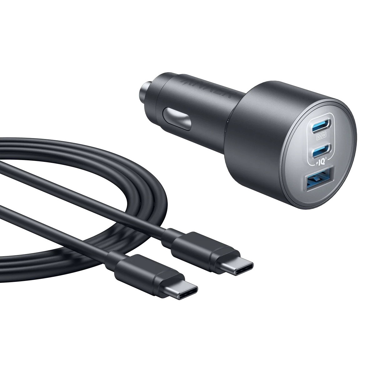 Anker Nano Car Charger (167.5W, 3 Ports)