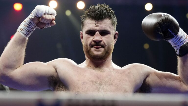 Johnny Fisher overcomes Michael Pirotton in heavyweight brawl winning a majority decision after 10-round battle | Boxing News