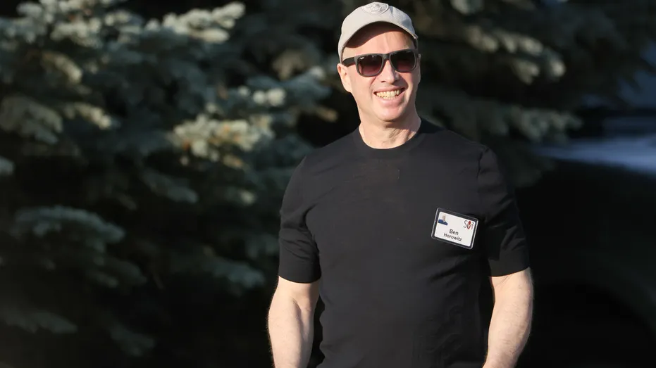 Ben Horowitz walks outside in Sun Valley, Idaho.