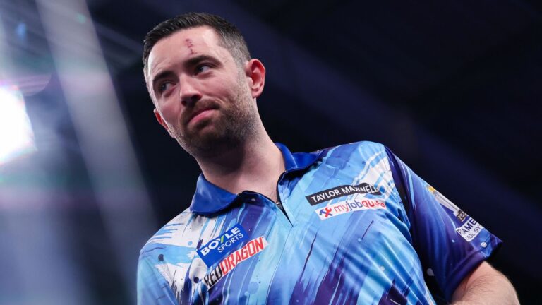 World Grand Prix Darts: Luke Humphries and James Wade reach round two as Josh Rock and Chris Dobey dumped out | Darts News