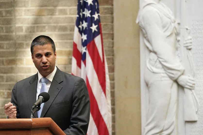 Federal Communications Commission Chairman Ajit Pai speaks