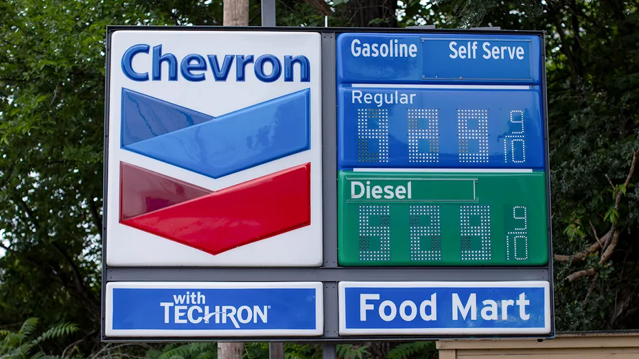 Fuel price sign