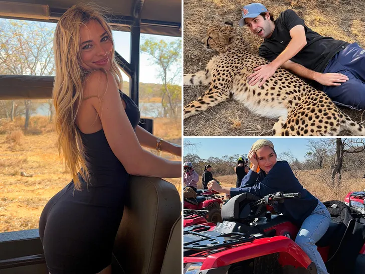 Georgia Hassarati, David Dobrik, More Visit South Africa