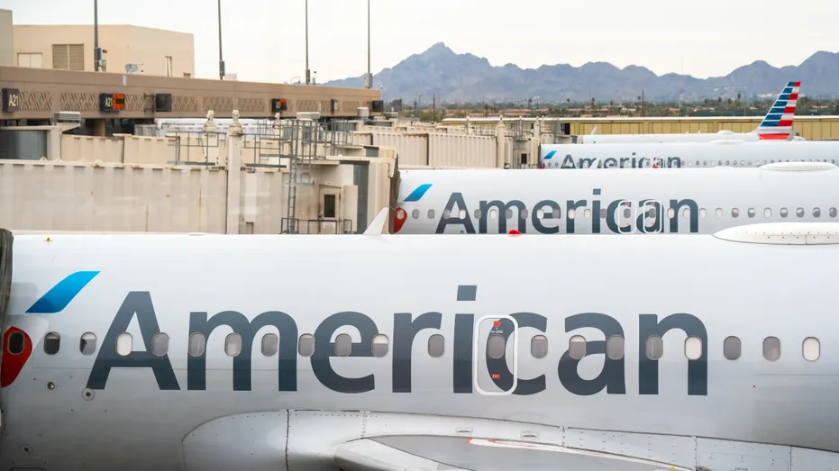 American Airlines planes at Phoenix Sky Harbor International Airport