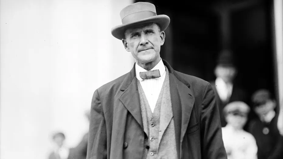Socialist and political activist Eugene Debs.
