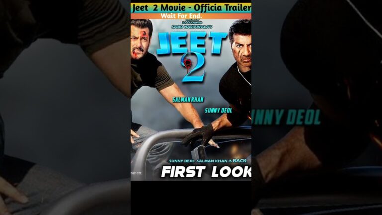 JEET 2: War – Official Trailer |Salman Khan, Sanjay Dutt, Sunny Deol | New Movies Trailers 2025