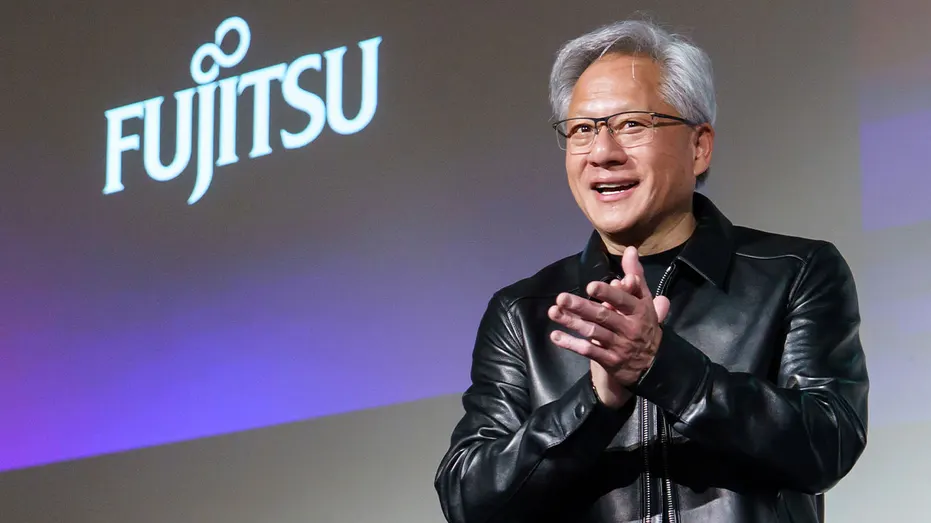 Nvidia CEO Jensen Huang speaks during a press conference in Tokyo