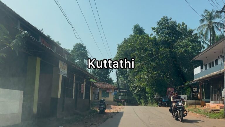 Kuttathi city 2 tour 4K | Malappuram district | Kerala