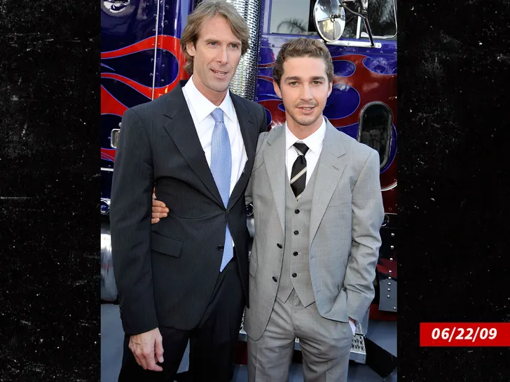michael bay and shia labeouf getty