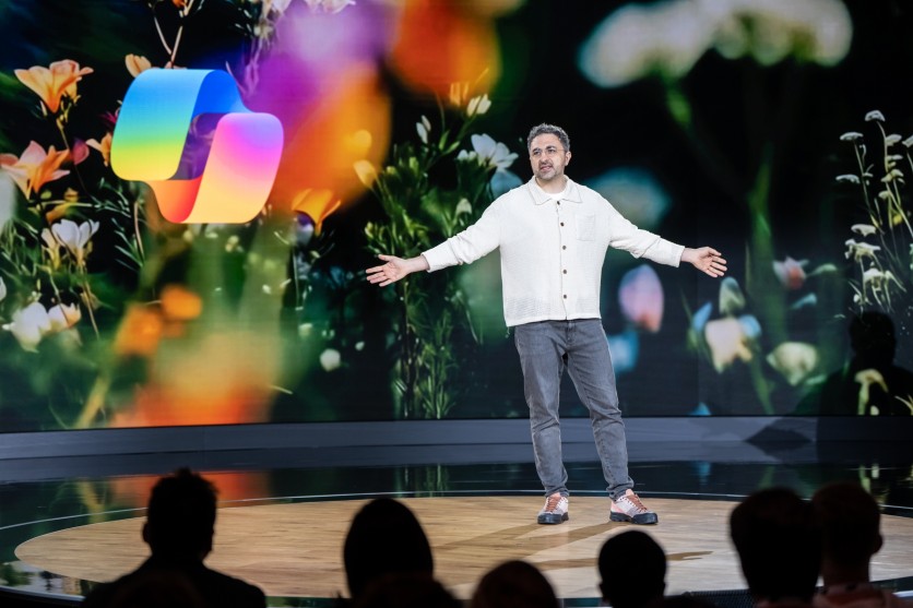 Microsoft AI CEO Mustafa Suleyman speaks event