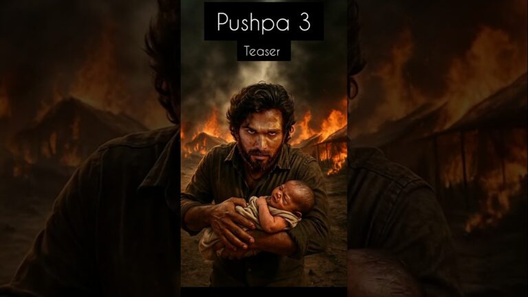 Pushpa 3: The Rampage – Official Trailer | Allu Arjun | Vijay Deverakonda | Rashmika #ytshorts