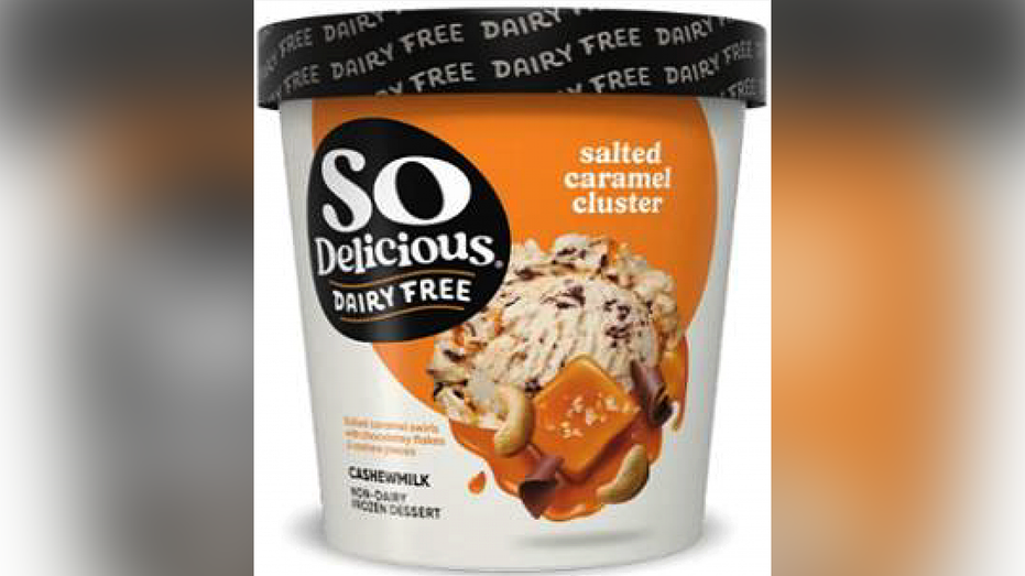 So Delicious Dairy Free Salted Caramel Cluster Non-Dairy Frozen Dessert pint