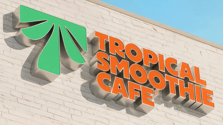 Tropical Smoothie Cafe sign