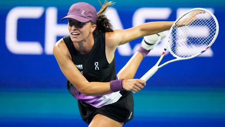 Iga Swiatek set up ​a second-round meeting with Argentine Nadia Podoroska