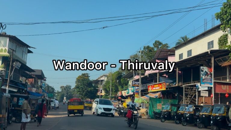 Wandoor to Thiruvaly road trip | 4K