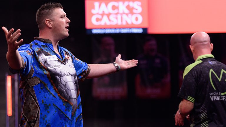 Daryl Gurney silenced the crowd in Amsterdam (Credit: PDC/Kelly Deckers)