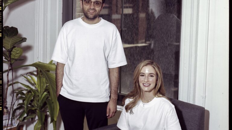 Luana Lopes Lara and Tarek Mansour