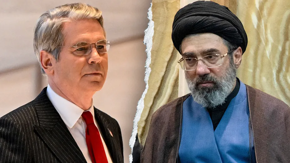 Scott Bessent and Mojtaba Khamenei