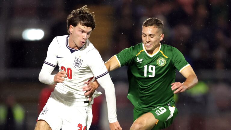 Republic of Ireland U21s 3-1 England U21s: Lee Carsley’s side suffer defeat in Cork as Ireland secure play-off place for Euro 2027 | Football News