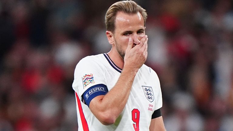 Kane hasn't always been at 100 per cent fitness during his 125 caps