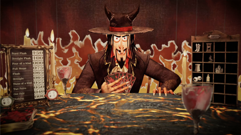Poker Roguelite The Devil’s Due Launches November 10: Enemy Shares Your Deck